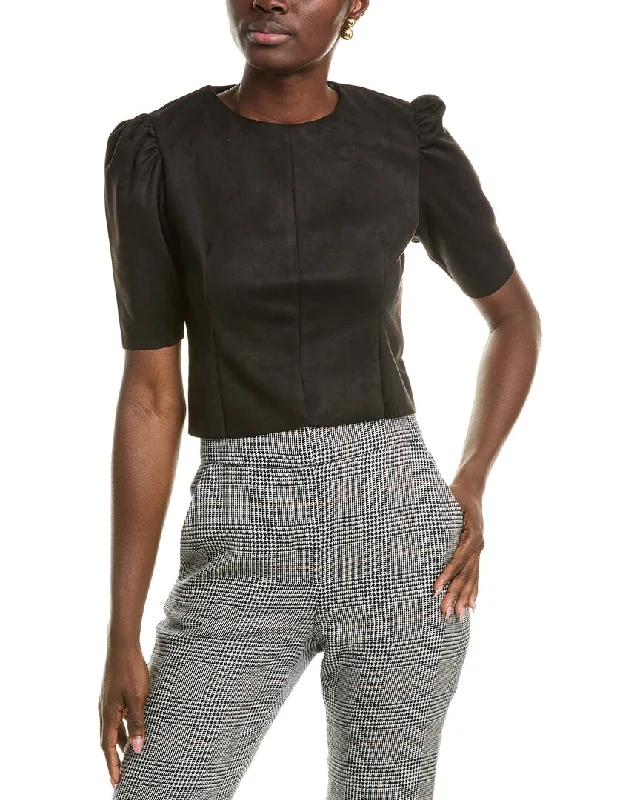 Limited Quantity T Tahari Puff Sleeve Top