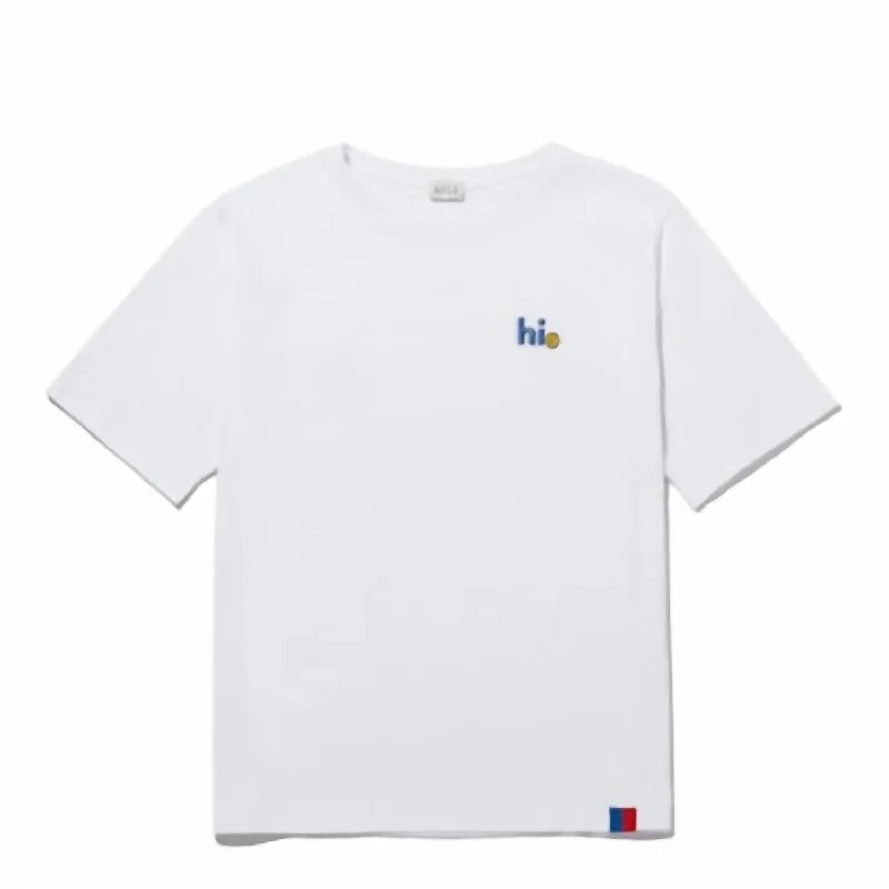 Exclusive Online Offer The Modern Hi Smile Shirt In White