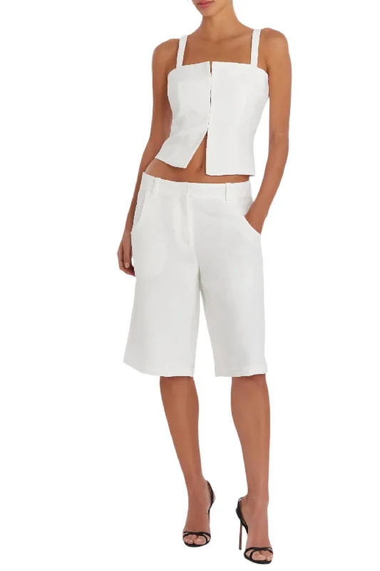 Deal of the Day Tisha Top In White