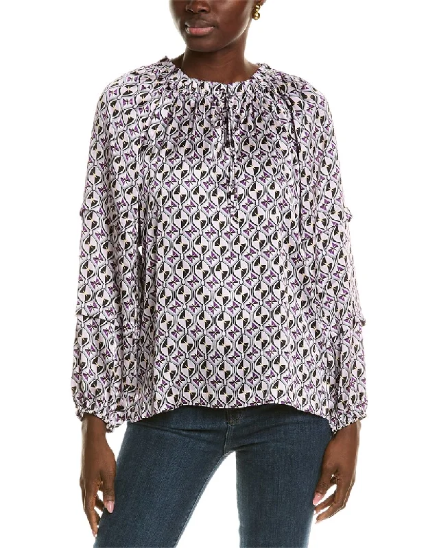Super Bargain tyler böe Dorothy Silk Blouse