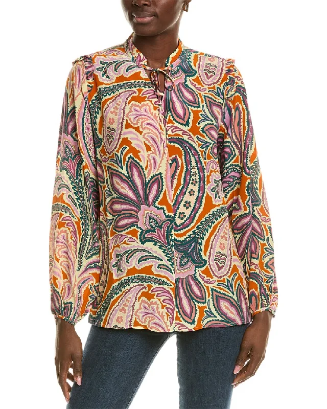 Exclusive Offers tyler böe Maggie Silk Top