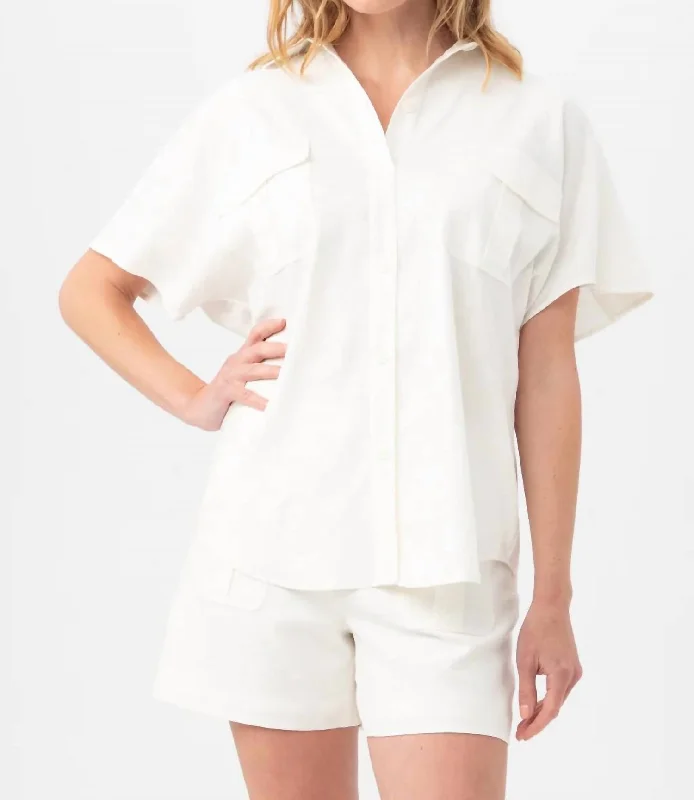 Price Reduction Vara Top In Whitewash