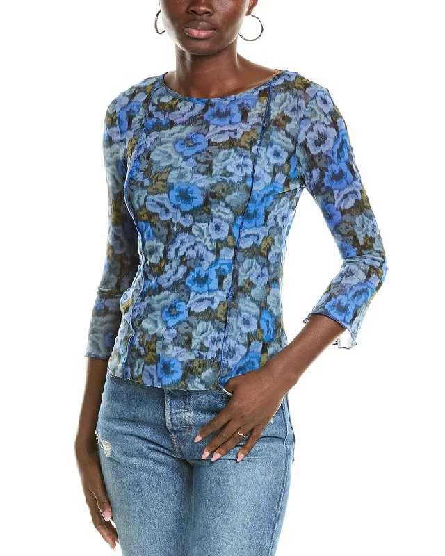 Lowest Price Vince Camuto Mesh Top