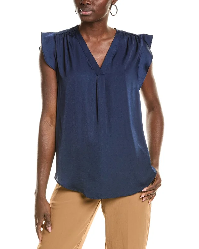 Deal Zone Vince Camuto Ruffle Sleeve Blouse