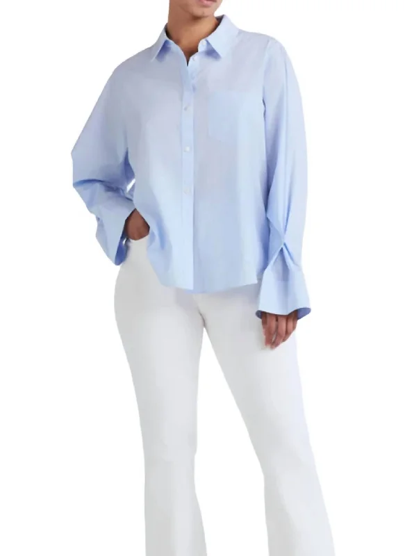 Final Markdown Wesley Shirt In Blue