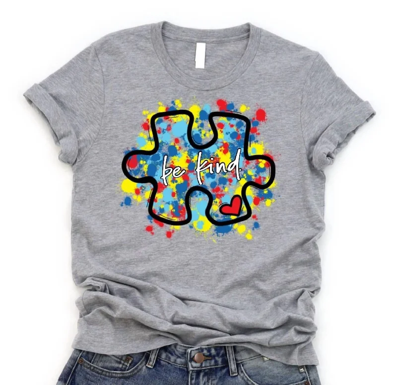 Inventory Reduction Women's Be Kind Tee In Grey