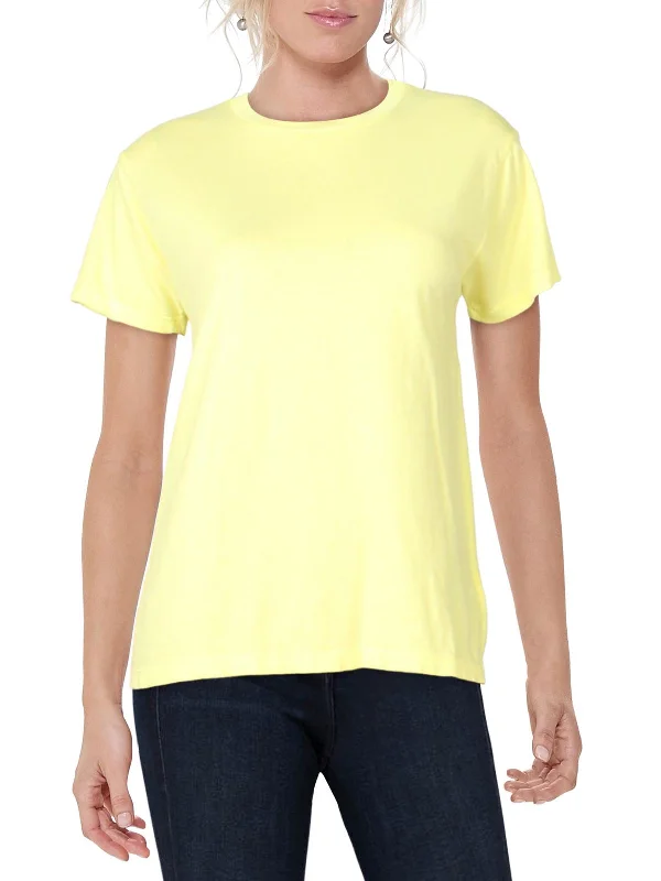 Bonus Savings Womens Cotton Crew Neck Top
