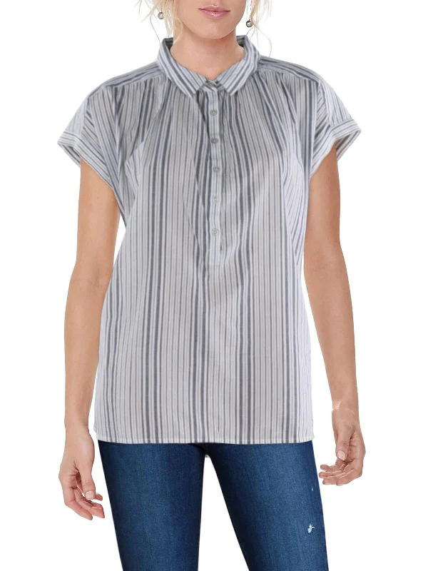 Value Deals Womens Cotton Striped Blouse