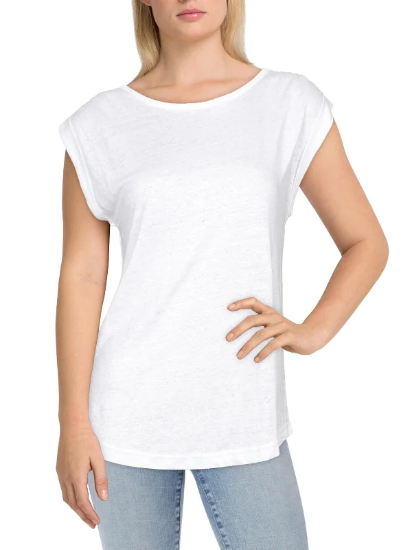 Early Access Womens Linen Muscle Tank Top