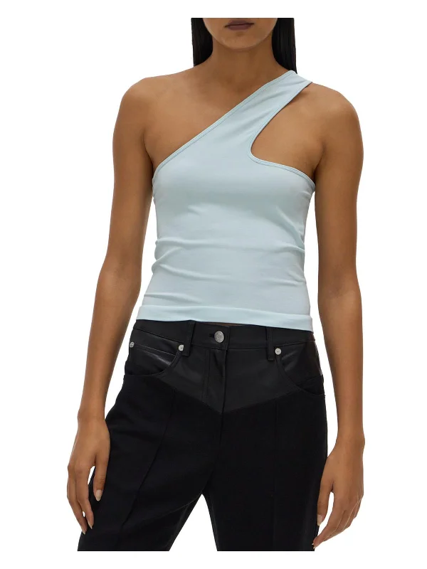 Today's Special Womens One Shoulder Asymmetric Tank Top