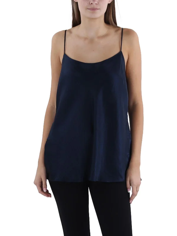Major Savings Womens Satin Square Neck Shell