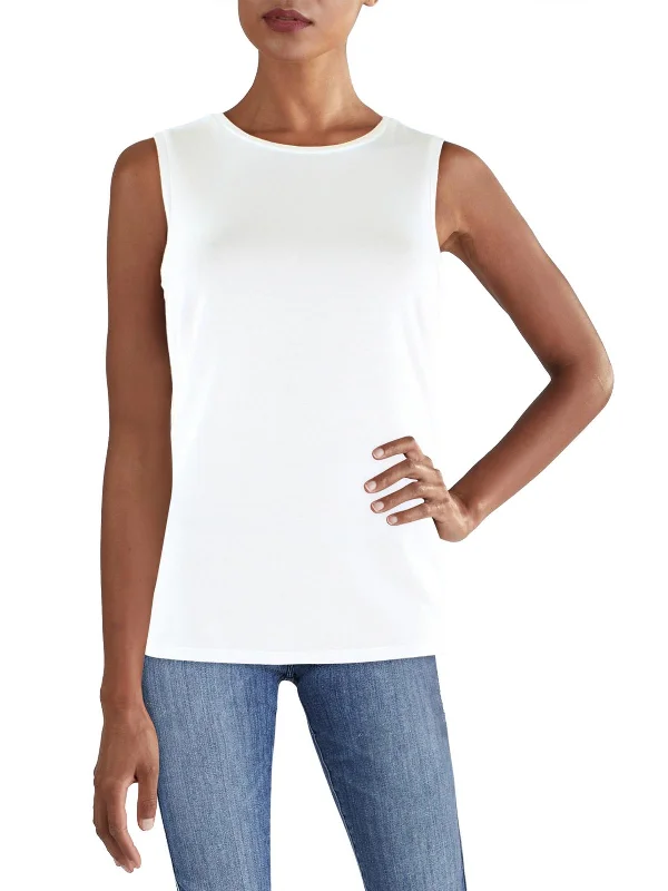 Deal Frenzy Womens Tencel Blend Tunic Tank Top