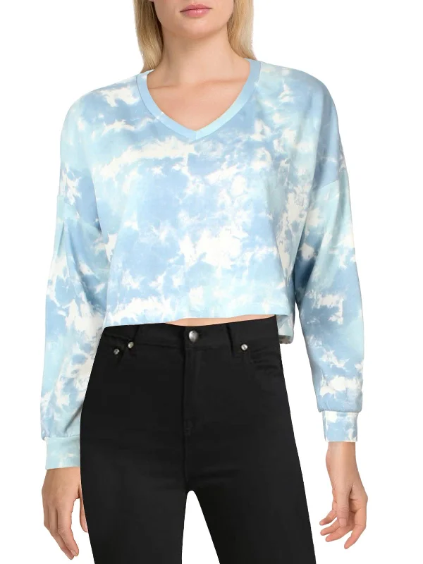 Super Deal Womens Tie Dye Comfy Sweatshirt