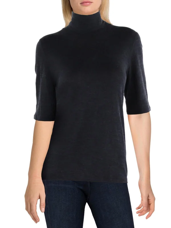 Incredible Offers Womens Wool Lightweight Turtleneck Top