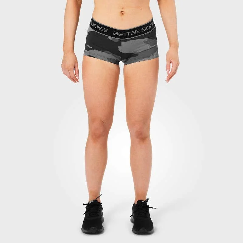 Steals and Deals Better Bodies Fitness Hotpant - Grey Camoprint