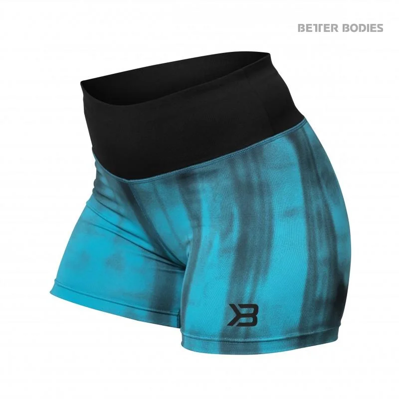 Value Deals Better Bodies Grunge Shorts - Aqua Blue