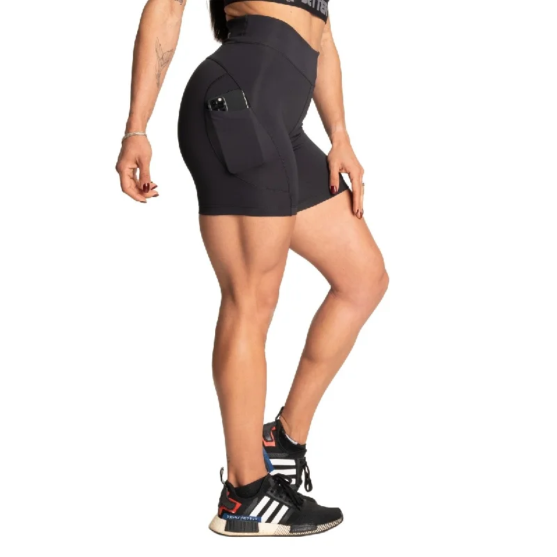 Savings Galore Better Bodies High Waist Shorts - Black