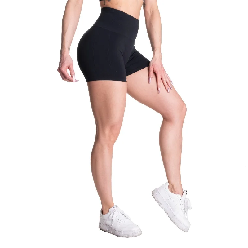 Exclusive Savings Better Bodies Seamless Scrunch Shorts - Black