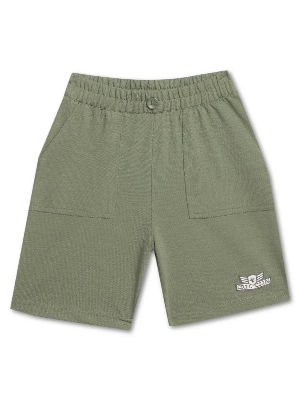 Exclusive Offers Girls Olive Shorts