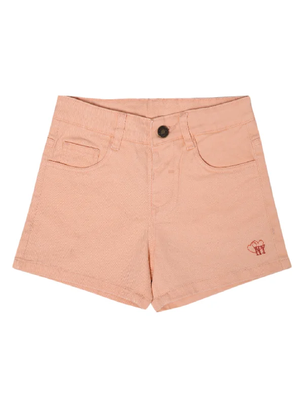 Final Sale Peach Girls Short