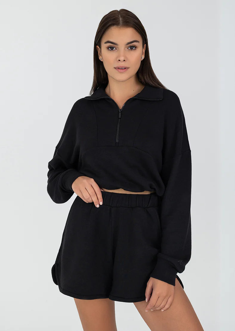 Savings Event Club LC Sweat Short Black FINAL SALE