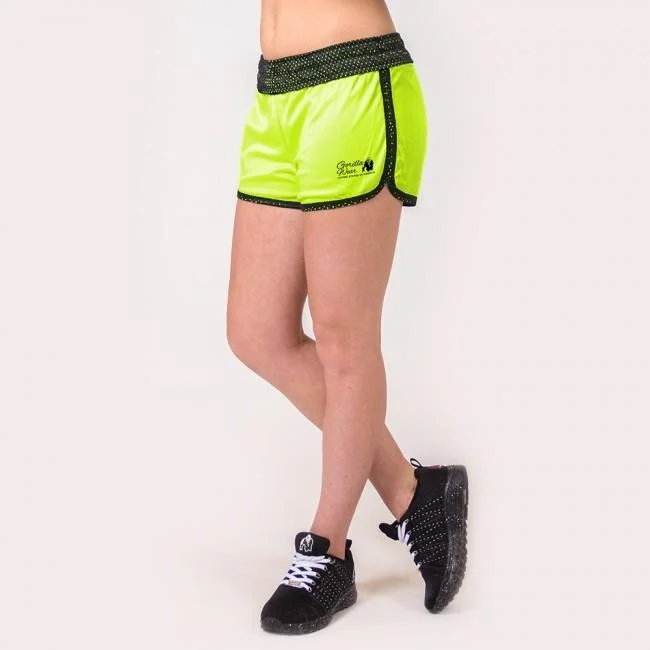 Best Deals Gorilla Wear Madison Reversible Shorts - Black-Neon Lime