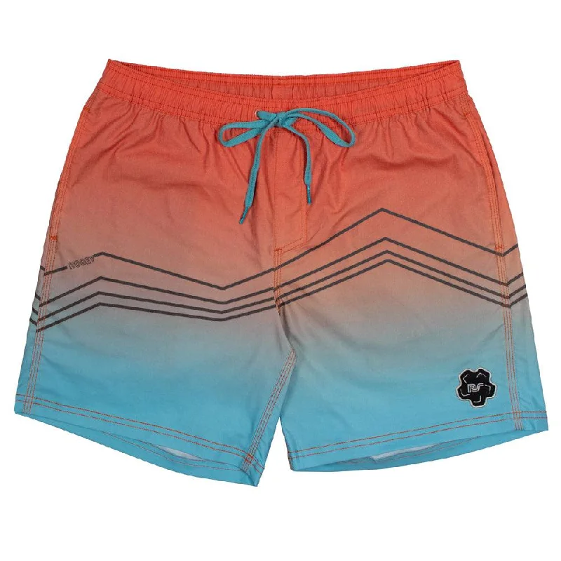 Bargain Prices "Bigwake" Pink/Teal Board Shorts