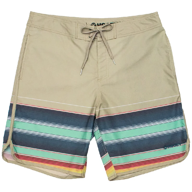 Huge Savings "Shaka" Cream/ Serape Board Shorts