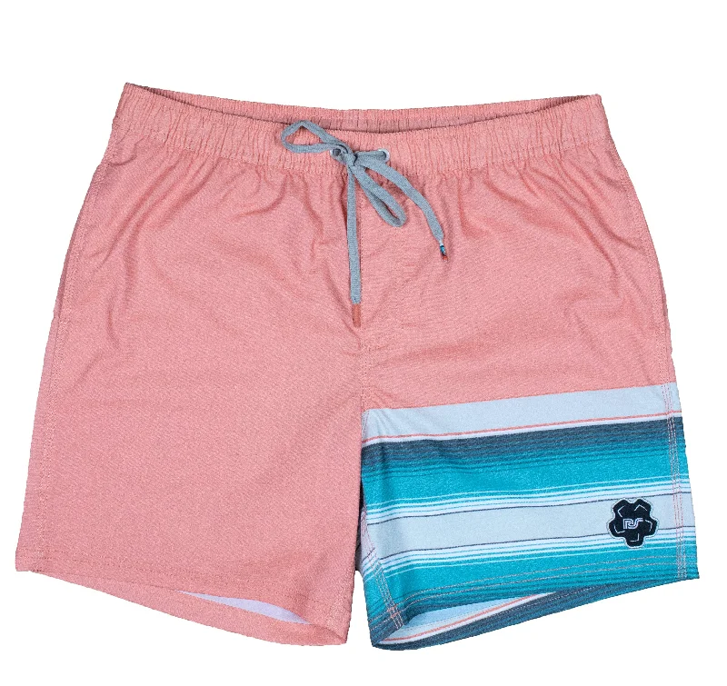 Great Deals "Bigwake" Coral Board Shorts (Rocker Collection)